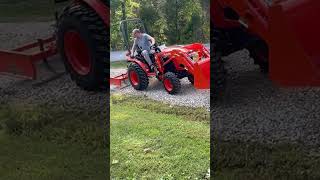 Kubota B2601 & 4Ft Land Pride Land Plane-Works Great! #kubota #kubotatractor
