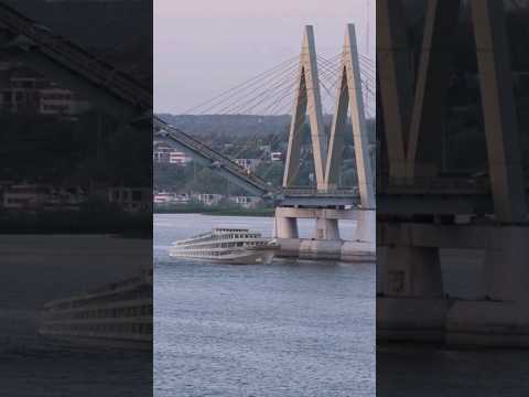 Казанка может стать судоходной. Эксперименты с мостом Миллениум после ремонта #татарстан #казань