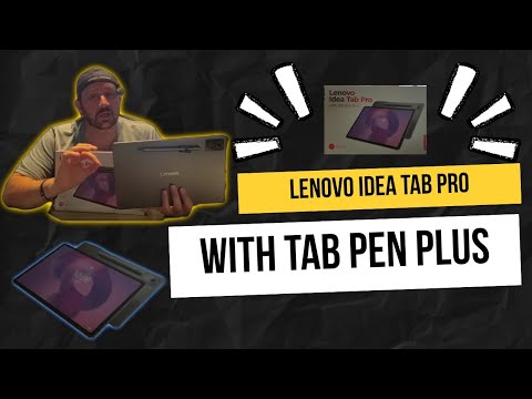 Lenovo Idea tab pro with tab pen Plus - YouTube
