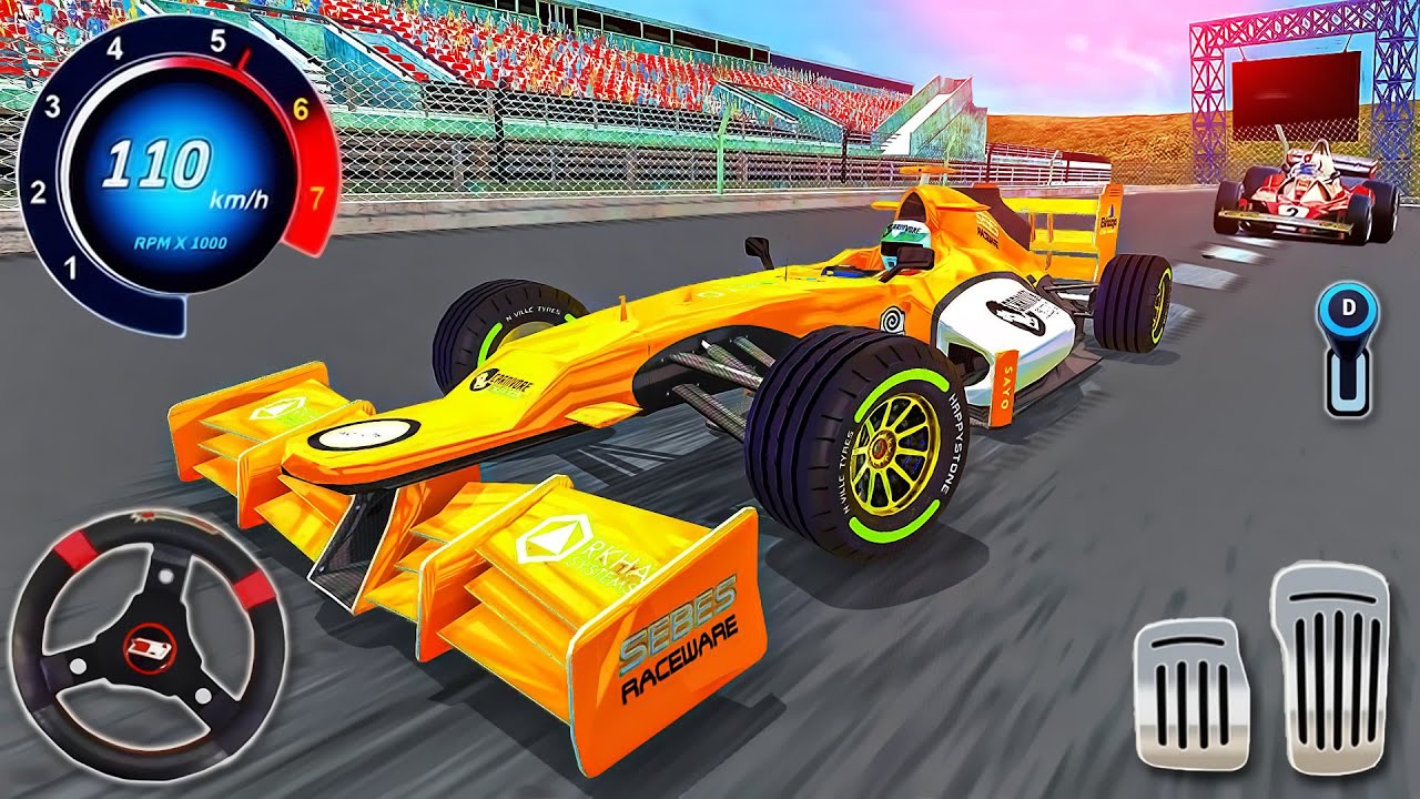 Formula Track Racing Car | F1 Extreme Car Stunt Simulator 3D - Android GamePlay