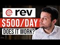 Revcom review make money online with transcription may 2024