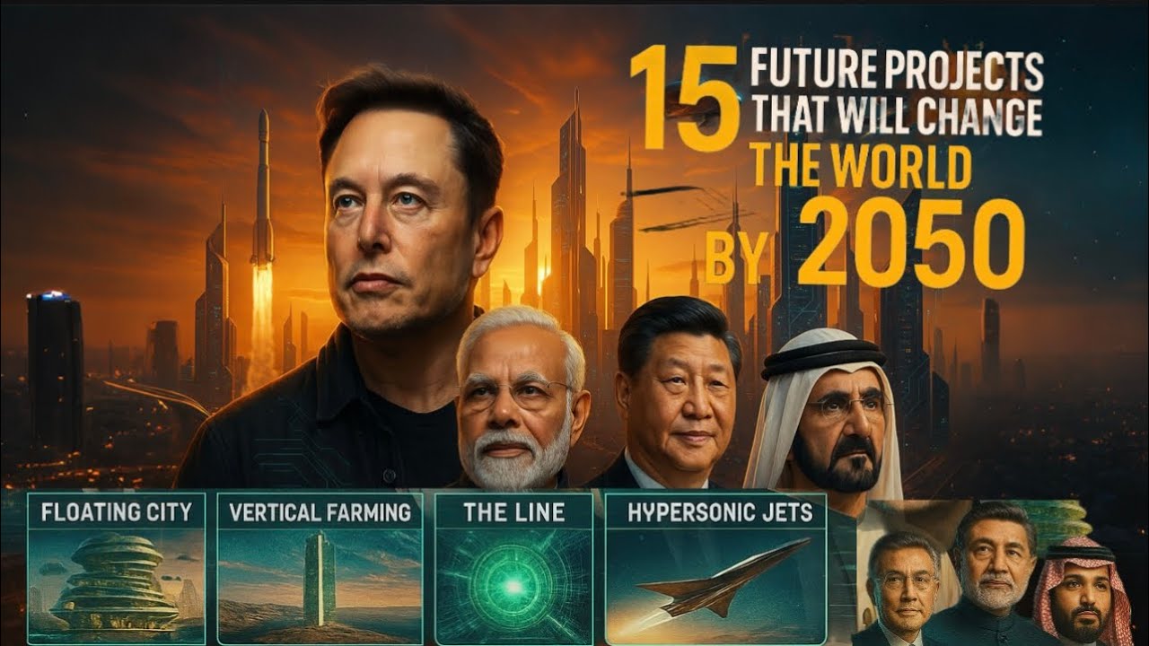 15 Future Projects that will change the World by 2050