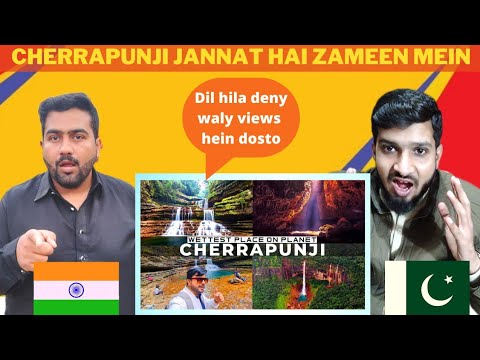 Pakistani Reaction on Cherrapunji | Cherrapunjee Beauty of India | Dumb Reacts