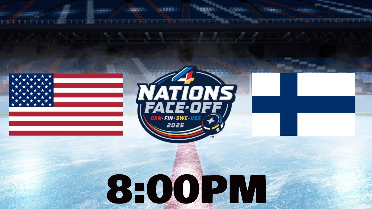4 NATIONS FACE OFF USA VS FINLAND LIVE *SCOREBOARD* - YouTube