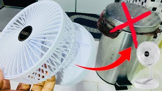 Fan Not Spinning ! Do not throw it ! May same issue with this fan | Telescopic Folding Fan Repair screenshot 2