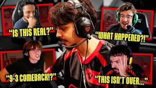 Streamers React to the Most Unexpected Match (SEN vs KRU)