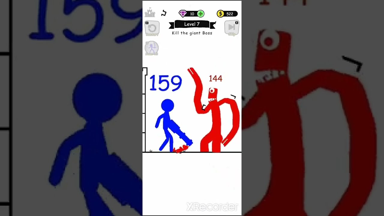 Stick Hero: Tower Defense - 1/10 Level Walkthrough