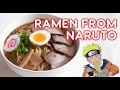 How to Make ICHIRAKU RAMEN from NARUTO // Anime Eats #shorts