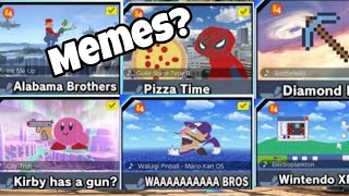 Weird Stage Builder Showcase ( ͡° ͜ʖ ͡°) Super Smash Bros. Ultimate