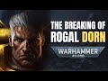 Dorn on the vengeful spirit and the iron cage disaster  warhammer 40k investigations