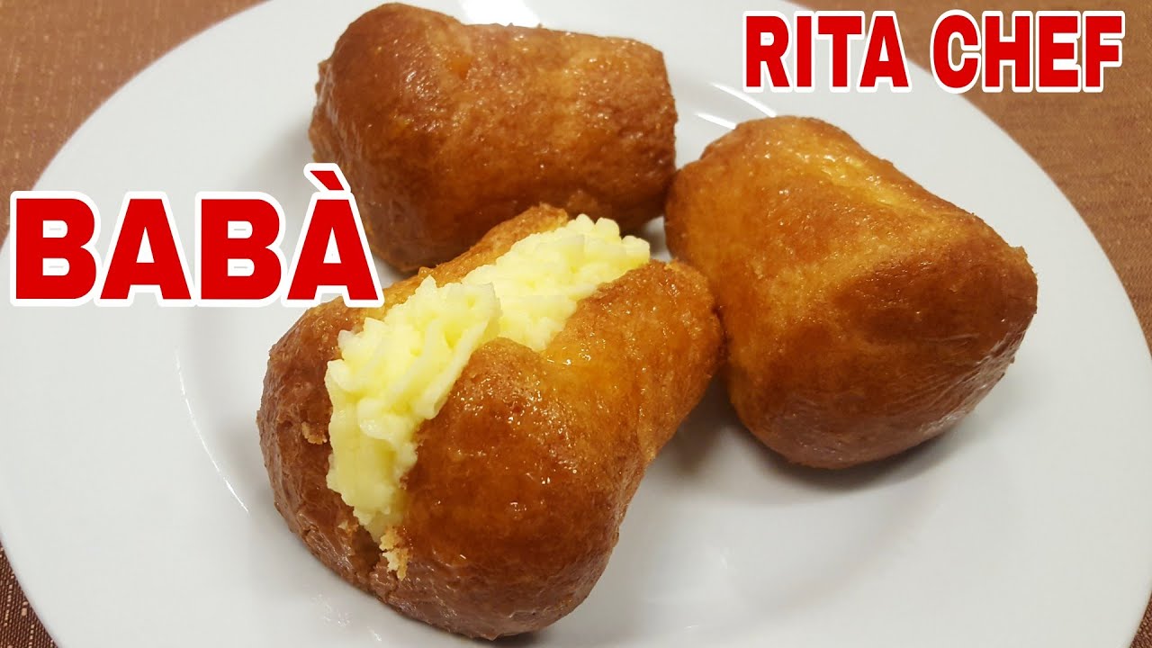 BABA' NAPOLETANO⭐RITA CHEF | Dolce tipico della tradizione partenopea.