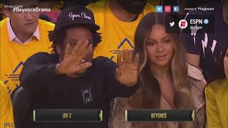 Side-Eye On The Sideline Beyonce Drama At Nba Finals