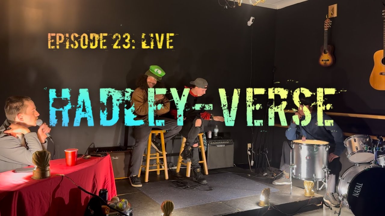 “Extra Slippery Wipes (with Caleb Velez)” Hadley-Verse Podcast Episode 23: LIVE