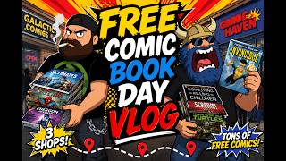 Celebrity Free Comic Book Day 2026 Vlog | 3 Shops, Tons of Comics Profile