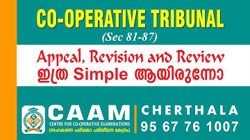 CO- OPERATIVE LAW - JCI/ KERAFED/CSEB/APEX SOCIETIES SPECIAL