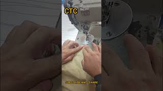 how to stitch straight daman #shorts #customcut