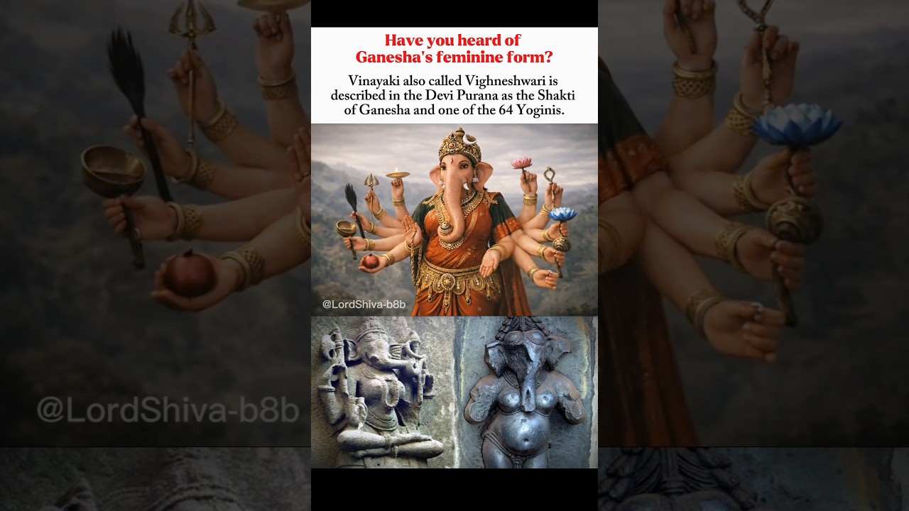 The Female Form of Ganesha You Never Knew About