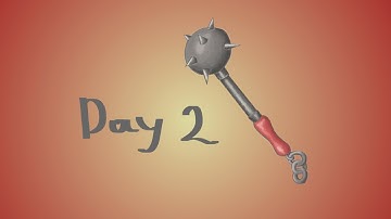 Speedpaint mace in gimp (day 2)