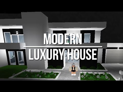 Roblox Welcome To Bloxburg Modern Luxury House 76k Youtube - two story luxury roblox bloxburg modern mansion two story luxury bloxburg houses