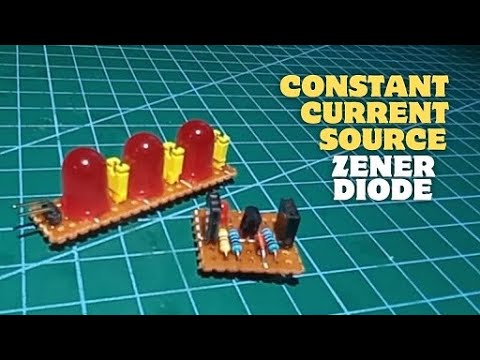 Current Source Using Diode Constant Current Source Using Zener Diode - YouTube