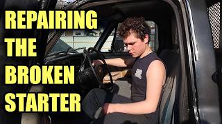FINALLY Repairing the Broken Starter in Our Dump Truck...