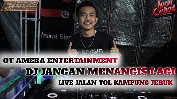 DJ IPAN CEBOL LIVE JALAN TOL KAMPUNG JERUK FEAT OT AMERA ENTERTAINMENT ACARA NIKAHAN SINDIN & ASMINI