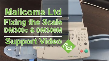 Fixing the Scale on a DM300c & DM300M Franking Machine
