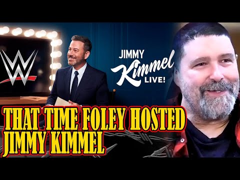 Mick Foley Hosted Jimmy Kimmel Live!