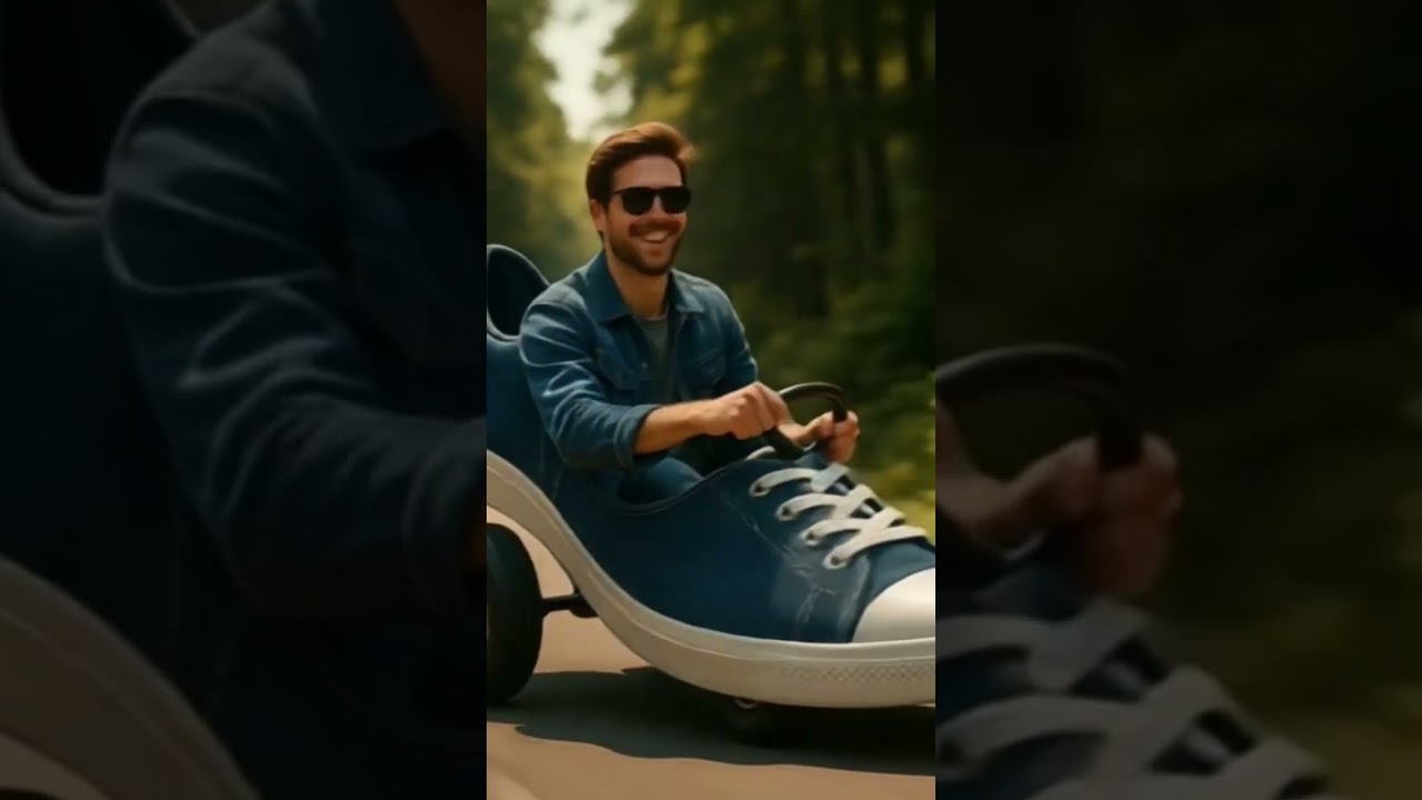 🏍️ shoes ke baik ride! asa bhi ho sakta hai kya 👟🚙 