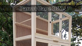 Papagáj ketrec / Клітка для папуги / Parrot cage