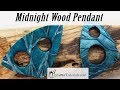 Polymer Clay Project: Midnight Wood Pendant Tutorial