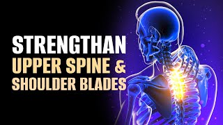 Strengthen Upper Spine & Back Of Shoulder Blades | Heal Muscles Pain Knots & Stiffness | 174 Hz screenshot 5