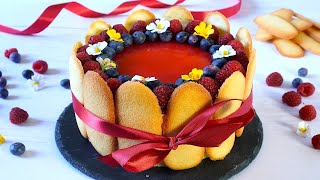 Charlotte Ai Frutti Di Bosco  Wild Berries Charlotte Asmr Cakeshare