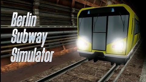 Berlin Subway Simulator 3D Mission 1 Driving From Weinmesterstrabe To Rosenther platz