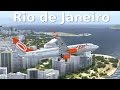 [FSX] Santos-Dumont (Rio de Janeiro) - DIFFICULT APPROACH