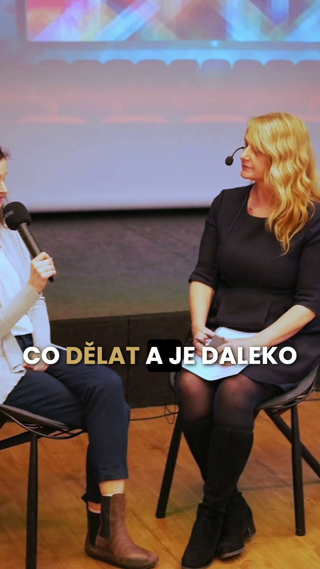 Reels z výcviku &mdash; lektorka a mentorka CU