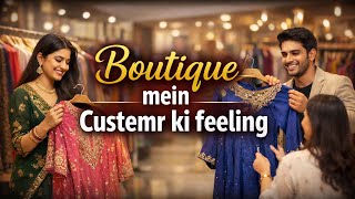 boutique mai customer ko attend kaise Kare || imaan boutique ￼￼