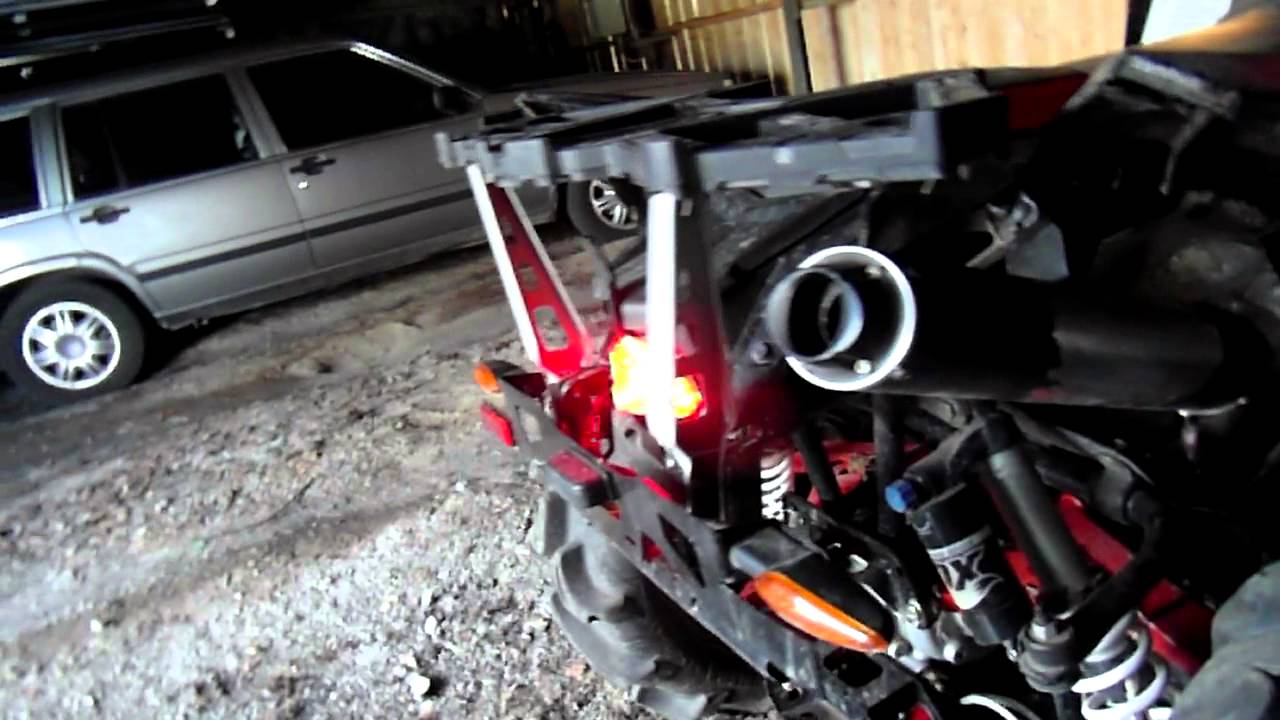 Polaris Scrambler 850 Big Gun Exhaust Youtube