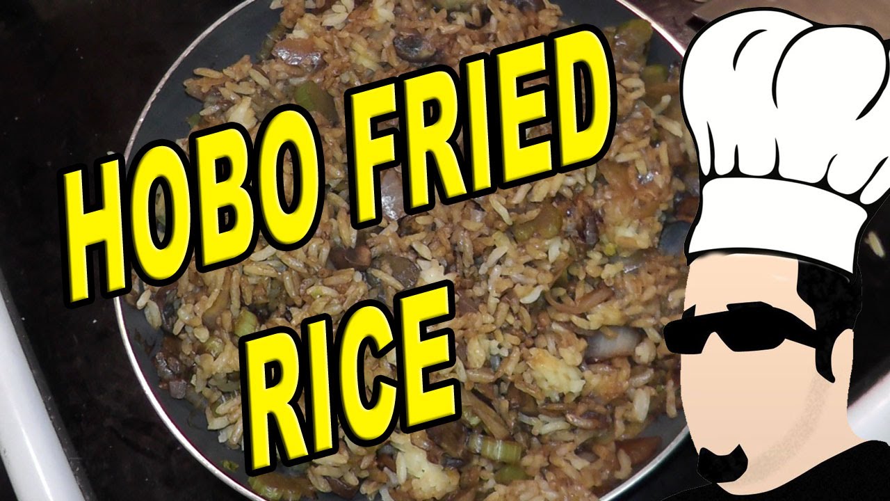 Hobos Rice Cooking with the Hobo ♦ Hobo Fried Rice - YouTube