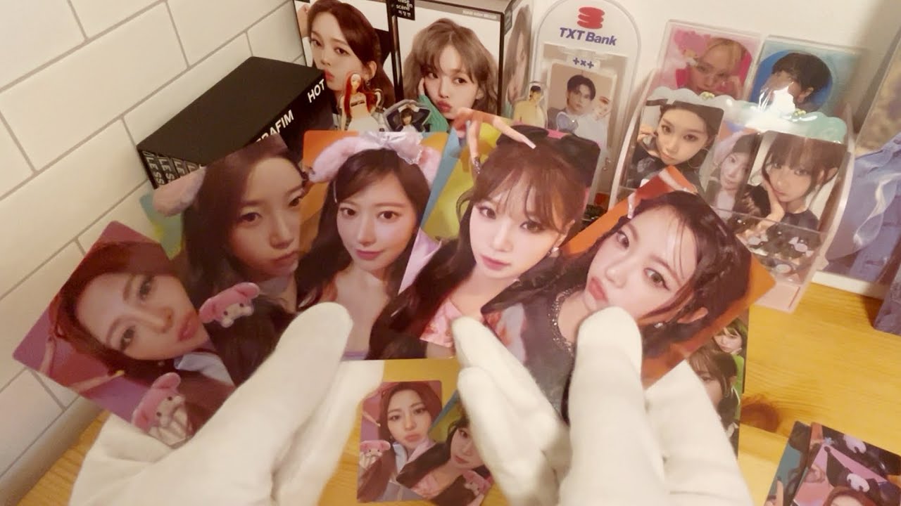 LE SSERAFIM DIFFERENT unboxing 開封動画