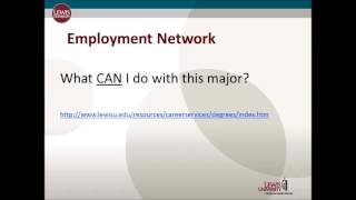 Networking 101 - Career Services