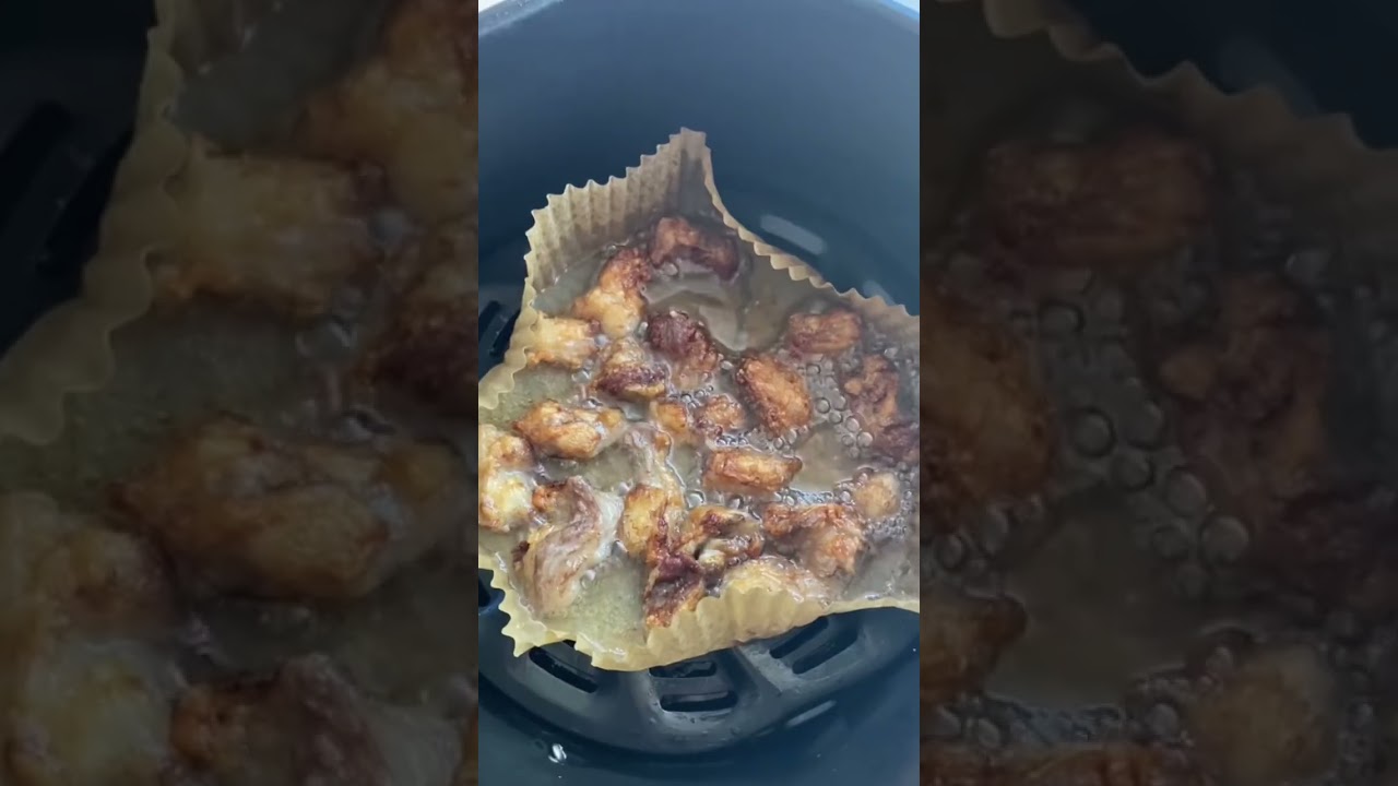 Хрустящий говяжий жир во фритюрнице 