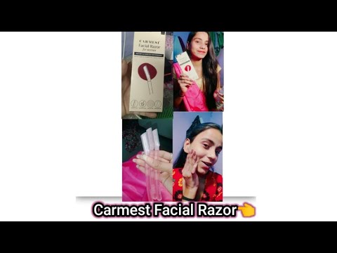 Carmest Facial Razor 🪒 - YouTube
