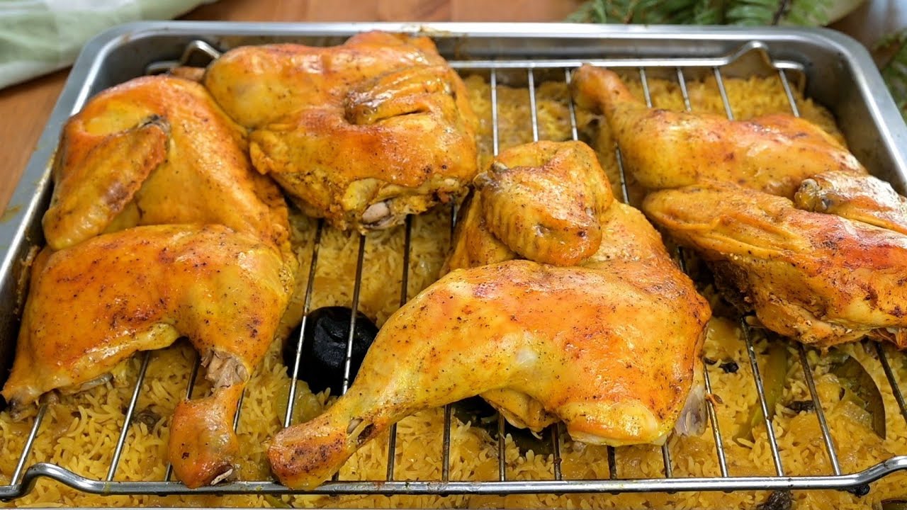 Приготовление куриного манди с рисом таким простым способом делает его таким ВКУСНЫМ 😋