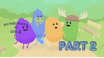 Dumb Ways to Die 4 - Gameplay Walkthrough Part 2 - Flight School (iOS, Android)