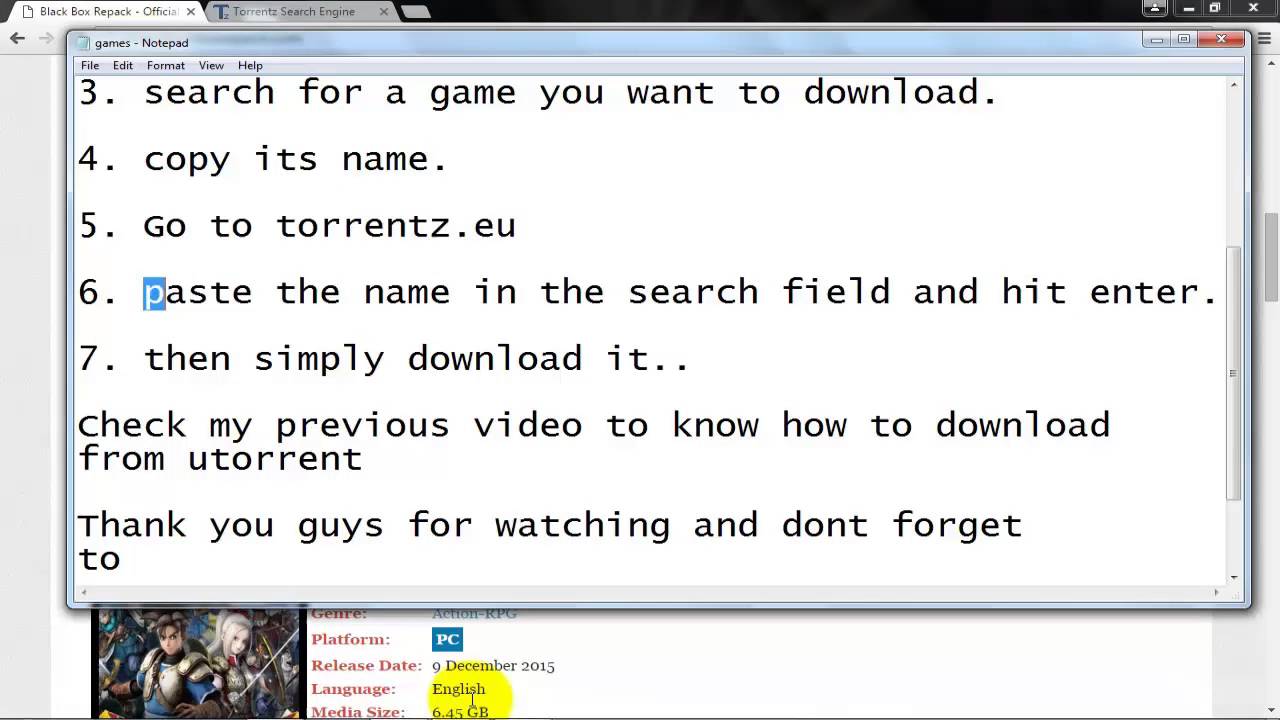 How to download games!! YouTube