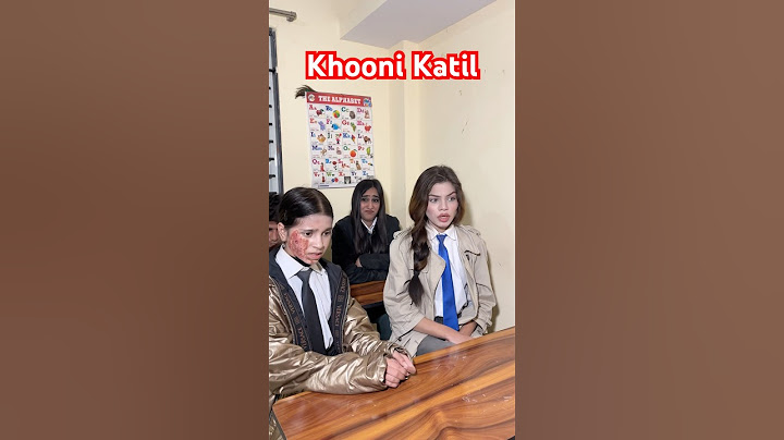 Khooni Student😱 || Jashvi Vishvi || #shorts #youtubeshorts #trending #viralvideo #horror