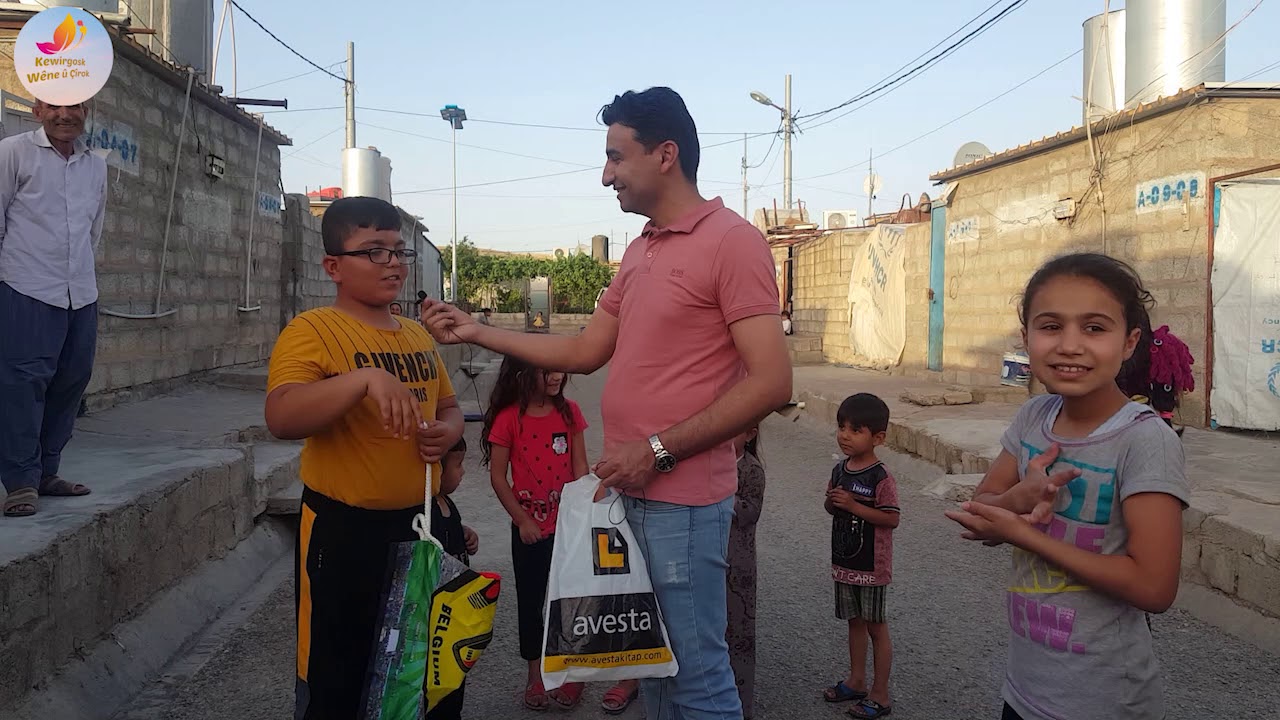 مسابقة رمضان في كوركوسك الحلقة 11 Pêşbirka Rojiyê li kampa Kewirgoskê Xeleka