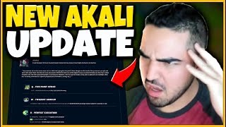 *NEW UPDATE* HUGE Buffs to Akali...BUT is she Broken again (RIOT RESPONSE)