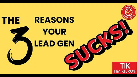 Why Your Lead Gen Sucks: Top 3 Mistakes and How to Fix Them